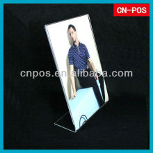 clear acrylic leaflet display holder for standing