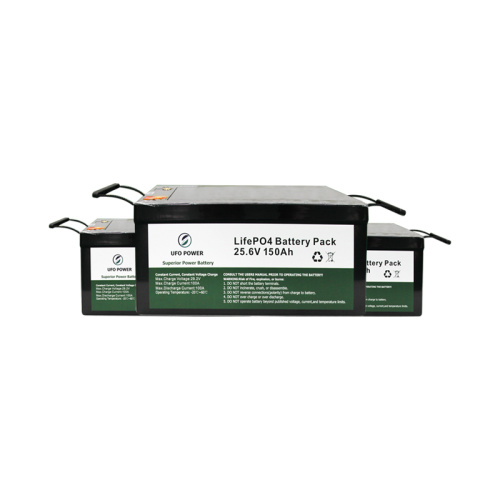 Bateria de armazenamento solar 8S 25.6V 150Ah