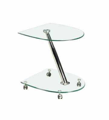 D019  Glass Telephone Stand