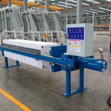 wastewater dewatering hydraulic chamber filter press
