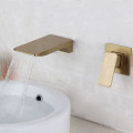 Concealed Waterfall Hot and Cold Washbasin Faucet