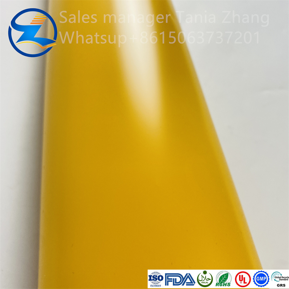 High Quality Customizable Yellow Pvc Film Packaging Material12 Jpg
