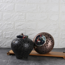 China Ceramic Glazed Jars - Porcelain Tea Canisters & Candle Jars with Low MOQ