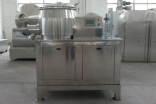 One step granulator machine