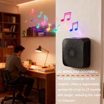 Battery-Powered Doorbells Adjustable Volume Doorbell