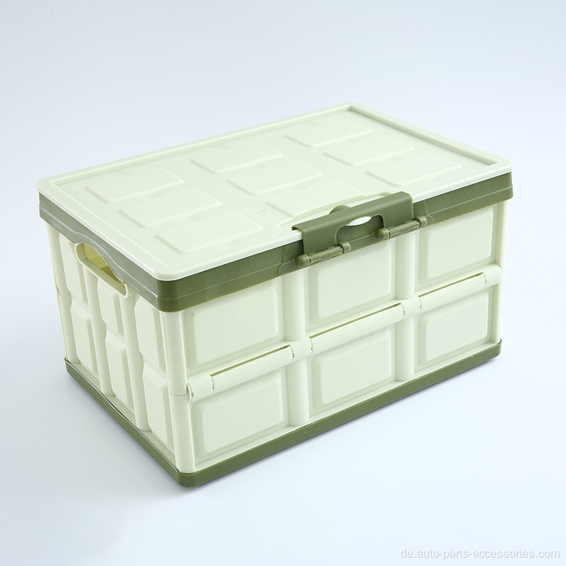 Zusammenklappbare Kistenklappstofflagerstapfenboxen für Kunststofflagerung