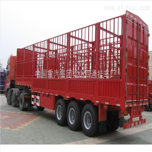 Side open fence semi tailer dolly semi trailer 60tons made in China sales