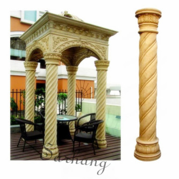 High Quality Carved Beige Marble Roman Column Sandstone Column