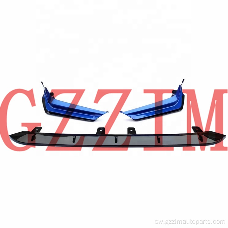 Civic 2021+ Front Bumper Lip Splitter Splitter