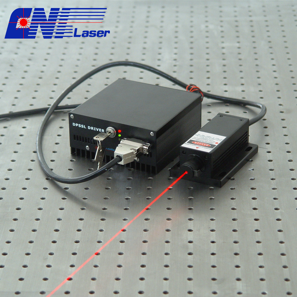 100MW 721 nm Low Hoise Red Laser do badań