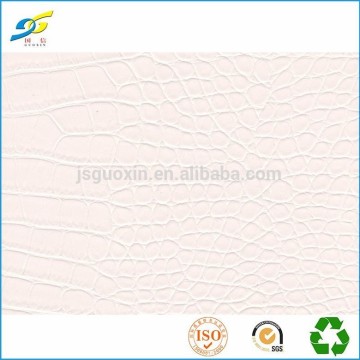 Synthetic leather for handbag material crocodile leather