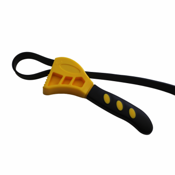 DIY Heavy Duty Adjustable Rubber-Plastic Automotive Oil Filter Strap Wrench