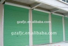 OKM rolling shutters, outdoor shutters, shop front roller shutter