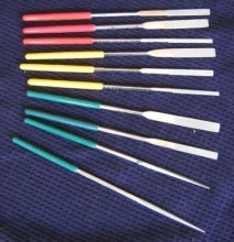 10 Different Shapes Titanium Diamond Files?