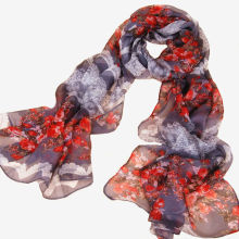 Beautiful Muslim Summer Silk Scarf Tudung Syria