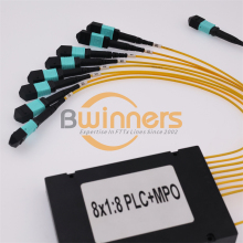1x8 Optical Splitter 8F MPO