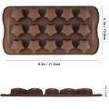 amazon hot sales diferentes formas moldes de chocolate de silicona