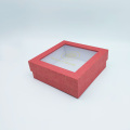 Window Gift Valentine's Day Beautifully Wrapped Gift Box