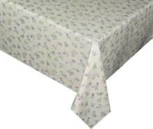 Pvc Printed fitted table covers Yellow Flowers