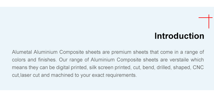 digital printing Aluminium Composite Panel Digital Alu panel Dibond for banner Advertising board