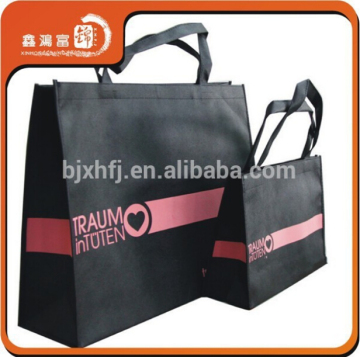 2016 custom printed non woven shopping bag