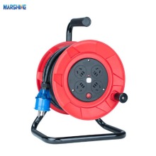 YL-20 Retractable Extension Cable Reel With 4 Outlets