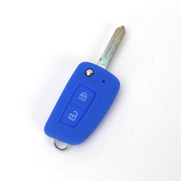 Colorful silicone key cover for Nissan car key