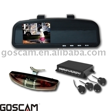 2.4GHz Wireless Rearview Camera with Parking Radar 8908AY(R)