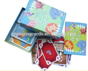 animal children learning cards