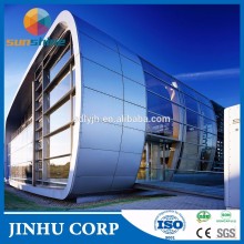 fire proof Decorative work acp design aluminum curtain wall panel