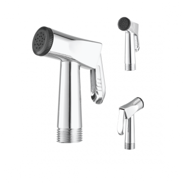 Low Price Wall Mounted Golden Brass Bathroom Handheld Bidet Spray Shattaf For Toilet Bidets