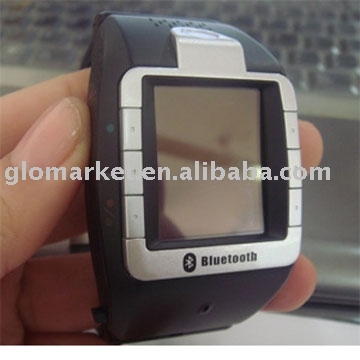Bluetooth Camera Watch mobile phone W100+ black