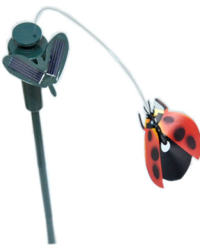 Ladybug Solar Garden Plant Sticks