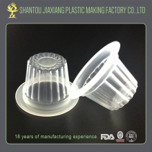 Low price transparent dessert plastic disposable pudding cups