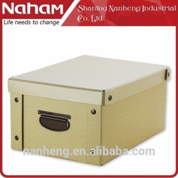 NAHAM Folding Recycled Cardboard Shoe Boxes