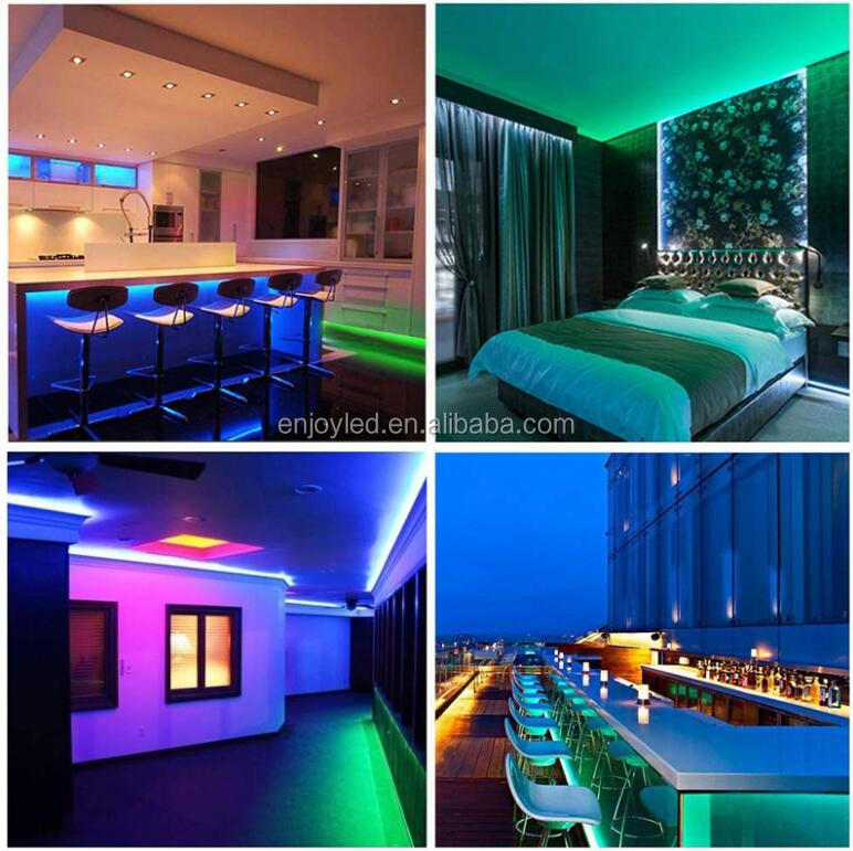 Amazon led lights with remote control RGB5050 light strip 10 meters 44 keys control waterproof suit light strip