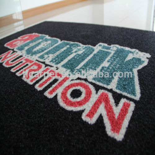 business card logo mat