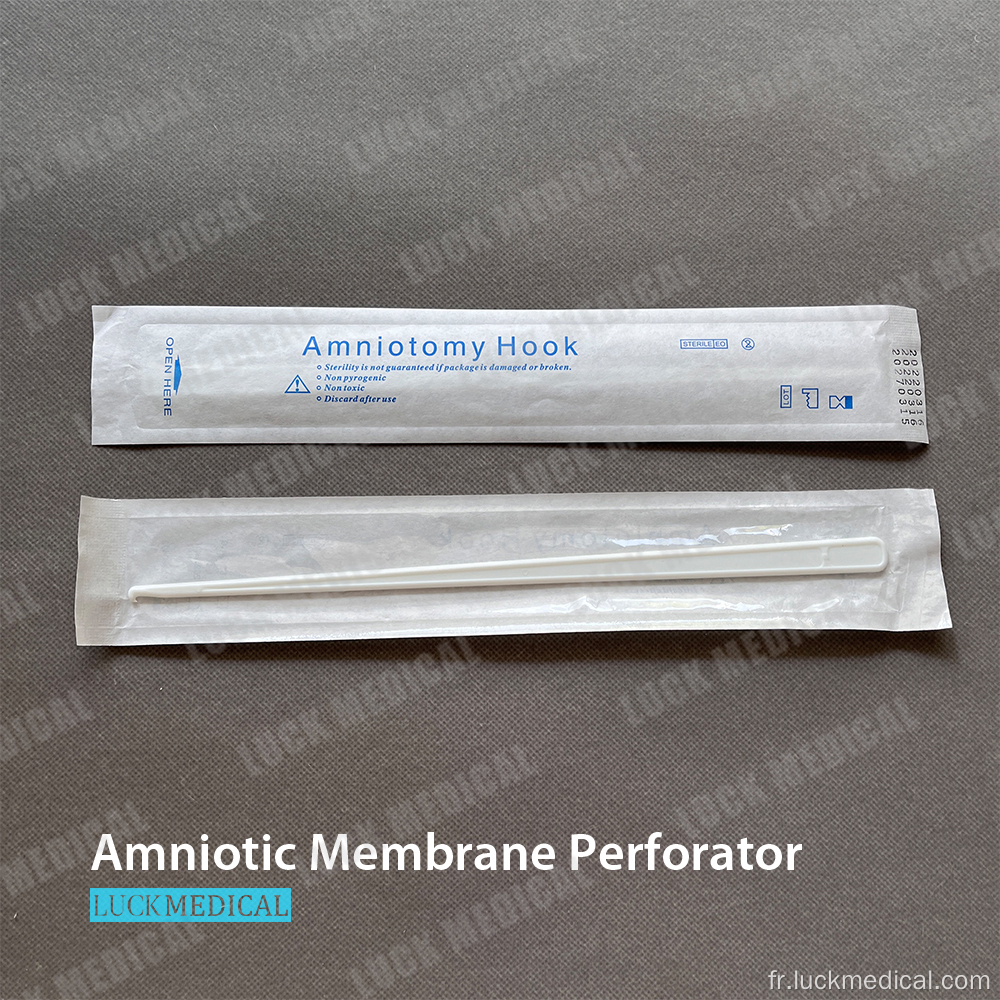 Perforateur à membrane amniotique amniotique jetable