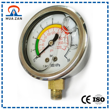 High Pressure Manometer Cheap Stainless Steel Vacuum Manometer