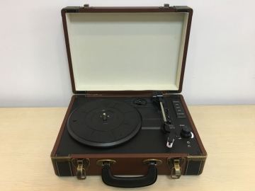 2016 High Quality Suitcase phonograph record player