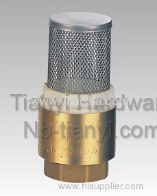 Brass Spring Check Valve With Stainless Steel Mesh?