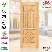 Interior Bathroom Natural Wood Veneer Door Panel