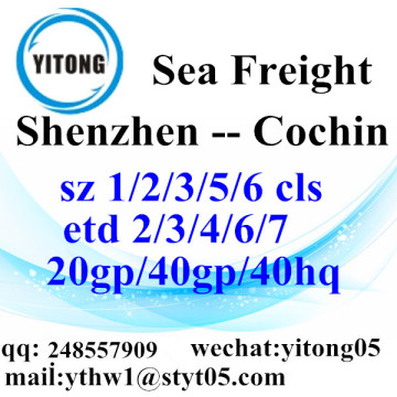 Shenzhen Logistics Services to Cochin