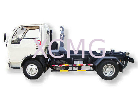 2tons Hook Arm Container Garbage Truck / Roll Off Garbage Truck, Xzj5040zxx For Loading, Unloading, And Transport