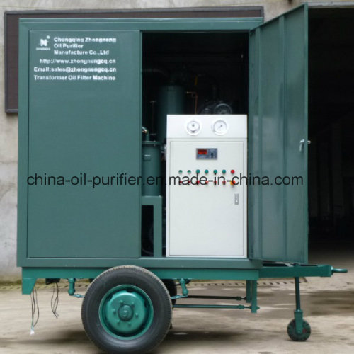 Mobile Type Double-Stage Vacuum Transformer Oil Purification Machine