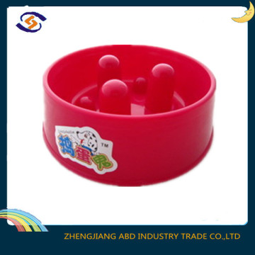pet plastic bowl/pet feed bowl/travel pet bowl