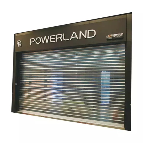 Transparent Roller Shutter / Crystal Rolling Shutter Doors