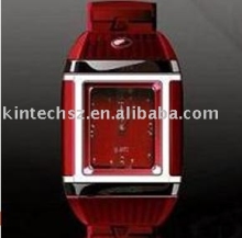 New fashion Waterproof  Qaun-band mobile Watch mobile phone W08