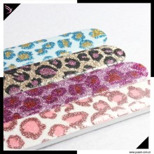 DOUBLE sided grit glitter emery board