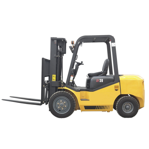 Peralatan Handing Bahan 3 Ton Diesel Fork Lifter